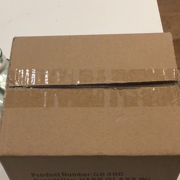 Sea-Blue Glass Bud Vase Trio, 5”H & 4.5”H Coastal Decor - Picture 6 of 7